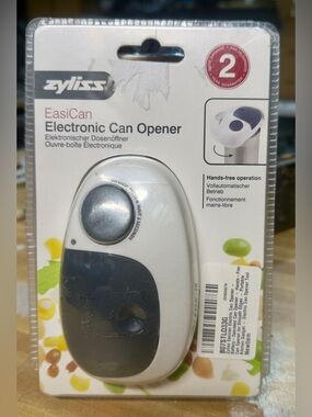 Zyliss EasiCan Electronic Can Opener - White